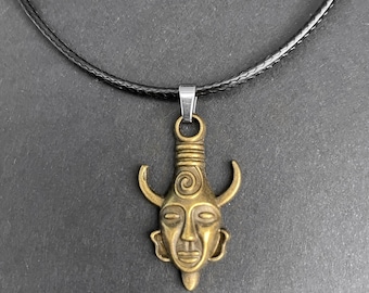 Supernatural Samulet necklace: Dean cosplay jewelry, prop replica jewellery (slightly imperfect)