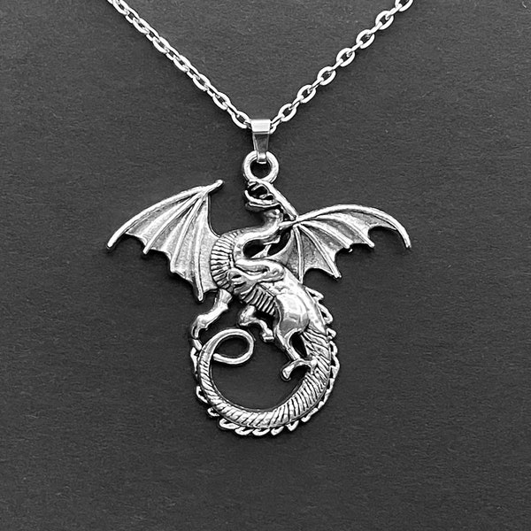 Celtic dragon necklace | Cymraeg Welsh jewelry | Cymru Wales traditional jewellery gift