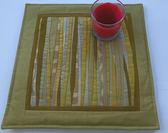 Table Topper Quilted Patchwork Table Mat Modern Centerpieces