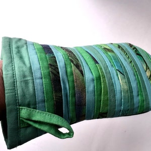 Green Oven Mitt Kitchen Glove Backing Glove Pot Holder Kitchen Gift