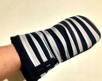 Guante de cocina agarradera hecho a mano, grueso, para horno, para hornear, regalo de cocina
