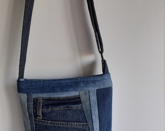 [mahagrid] DENIM CROSS BAG /追跡付 mahagrid(マハグリッド) - デニムクロスバッグ / DENIM CROSS