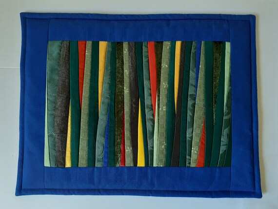 Place mats Table topper Mug Rug Centerpieces Quilted Patchwork Table mat
