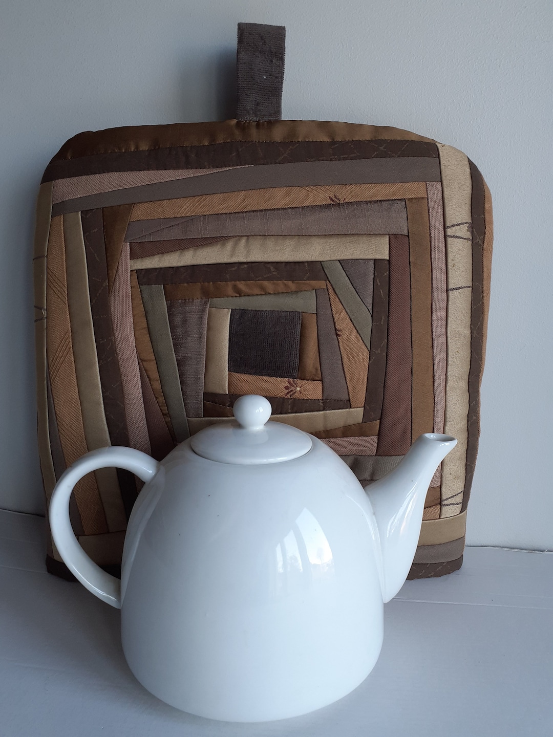 Horeset Gray Tea Cozy For Teapot Decorative Insulated Tea