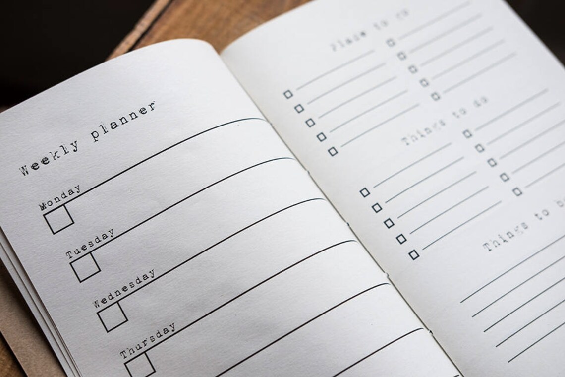 Travel planner notebook handmade map journal travel diary Etsy