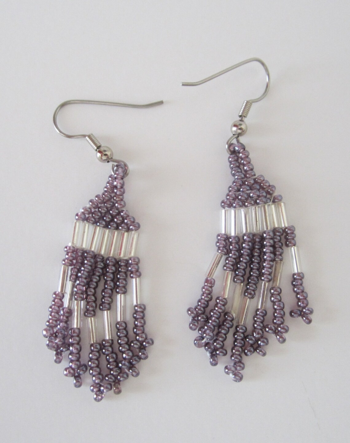 Dangle Fringe Earrings Multiple colors Etsy
