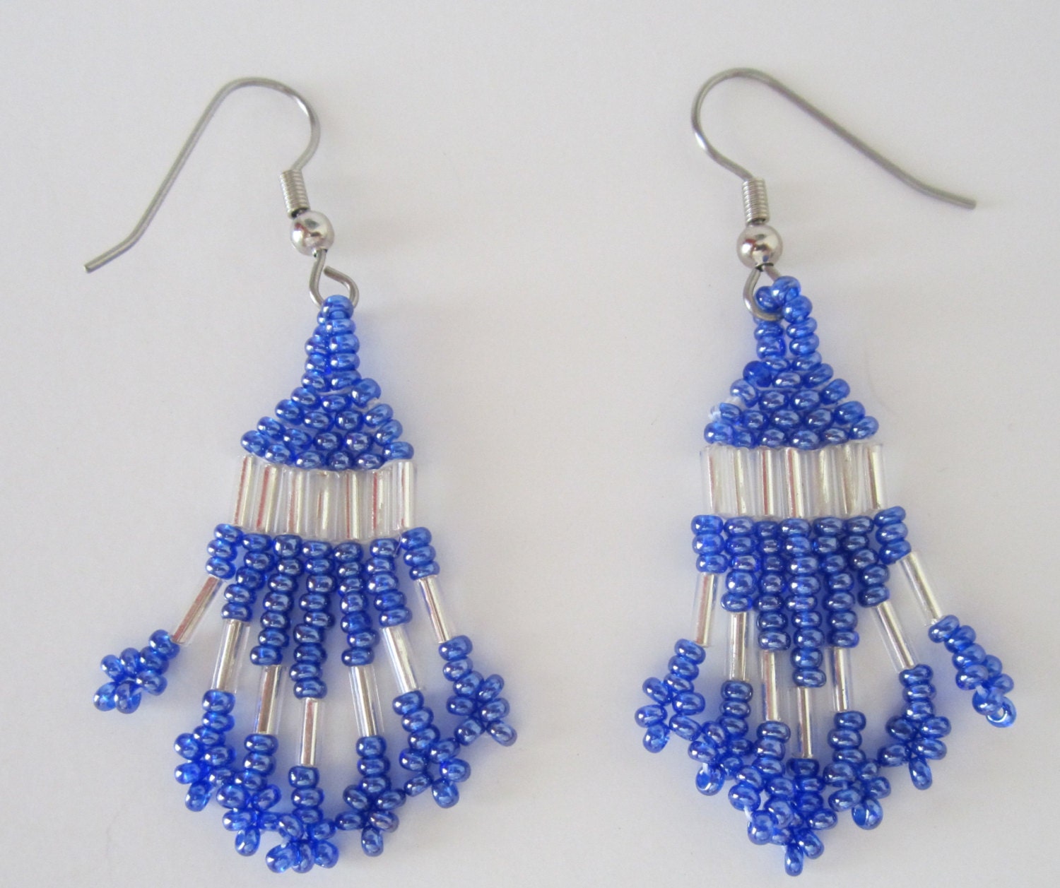 Dangle Fringe Earrings Multiple colors Etsy