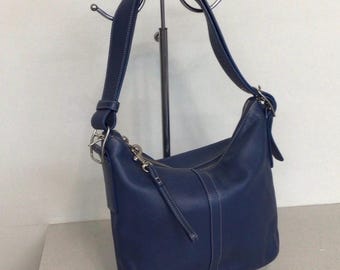 COACH LEGACY NF3S 9326 BLAUWE crossbodytas om te vormen tot schouderriem, onberispelijke staat