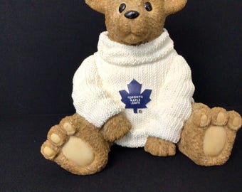 Hockey des Maple Leafs de la LNH Banque de pièces « CARLTON The BEAR » Canada