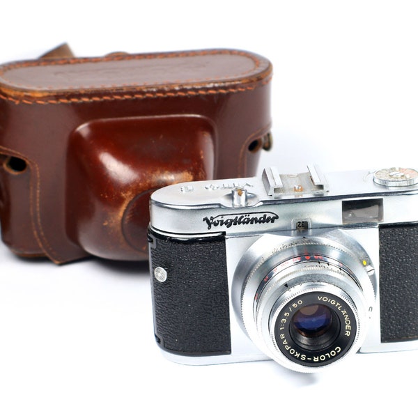 Voigtlander VITO B 35mm Camera from 1960s, Working and Good Condition Classic Camera + Case