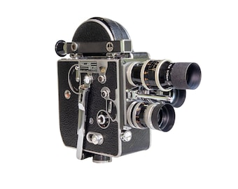 Bolex H16 - 50s 16mm Cine Camera Image -High Quality 6000px Digital Downloads of camera from 1950s