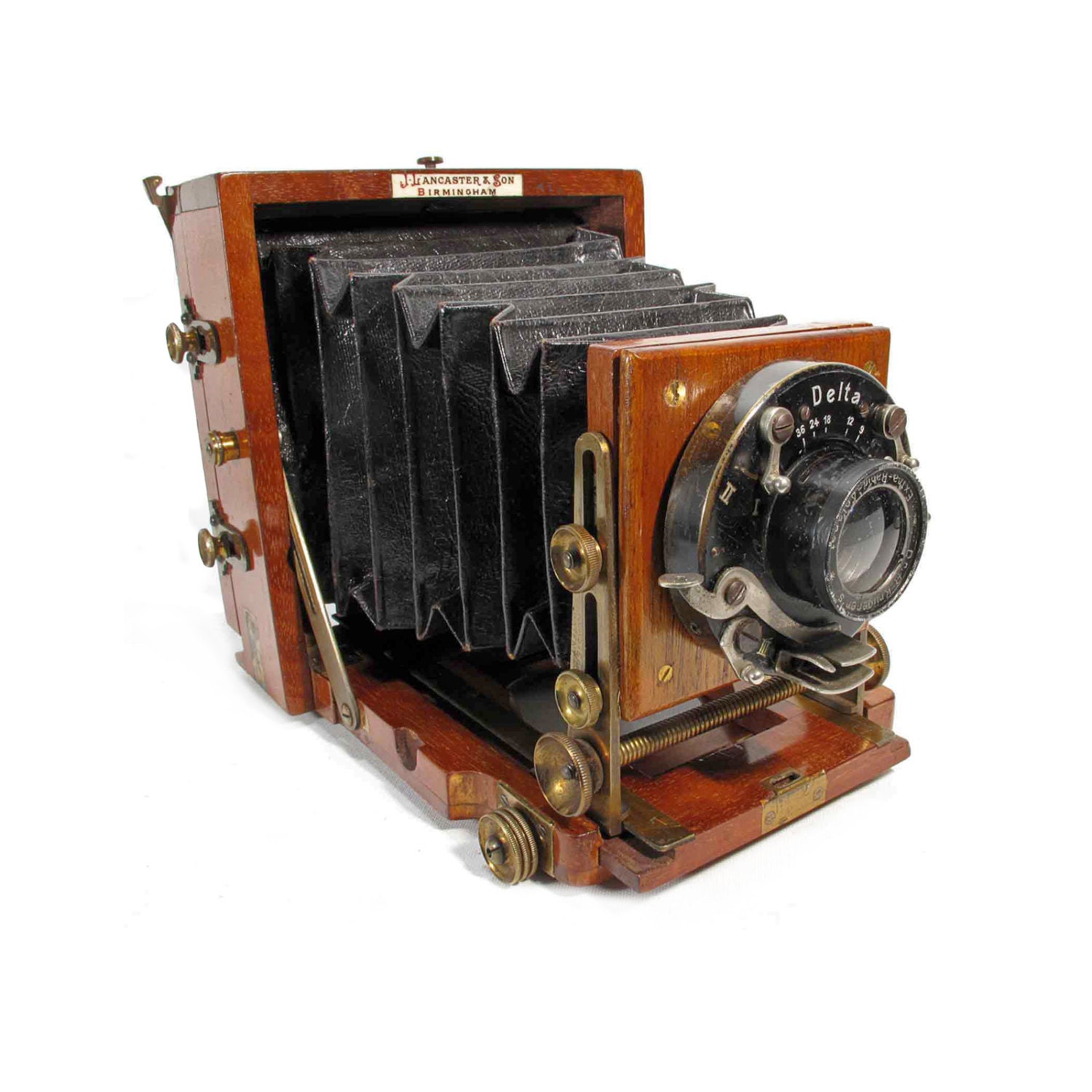 Lancaster Plate Camera From C. 1900 Image High Quality 4000px Etsy