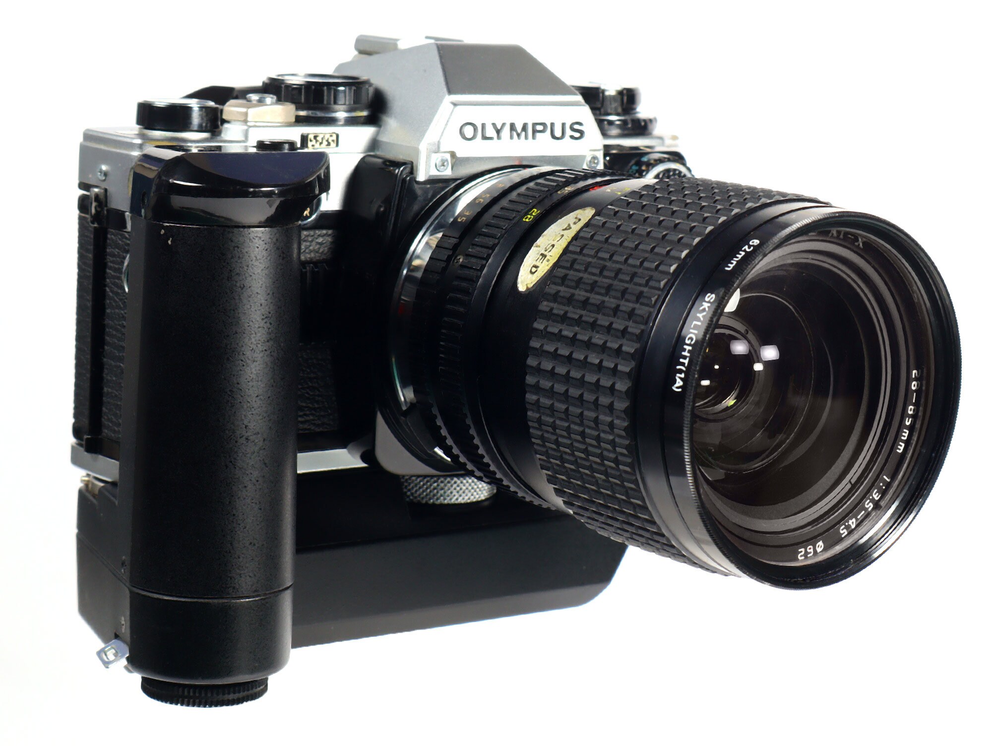 Olympus OM10 35mm Film SLR, Manual Adapter, Tokina AT-X 28-85mm