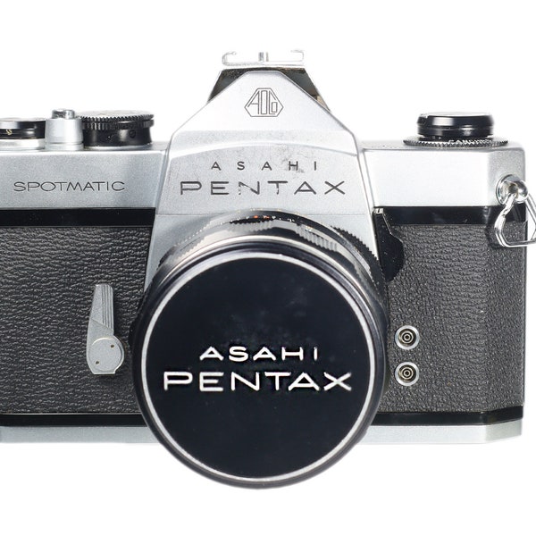 Pentax Spotmatic SP 35mm Film SLR +  55mm f2 Pentax Takumar  Lens, Clean & Tested Rare Classic