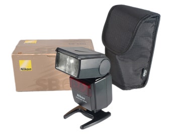 Nikon SB-600 Speedlight Flash for Nikon DSLRs, Clean, Tested + Box & Case