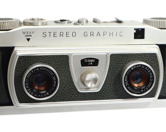 Nishika N8000 3DカメラとTwin Light 3010 Nishika N8000 3D