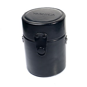 Yashica Leather Hard Lens Case from 1970/80s - A Must for Your Lens & Accessories