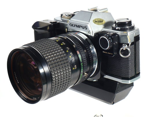 Olympus OM10 35mm Film SLR, Manual Adapter, Tokina AT-X 28-85mm