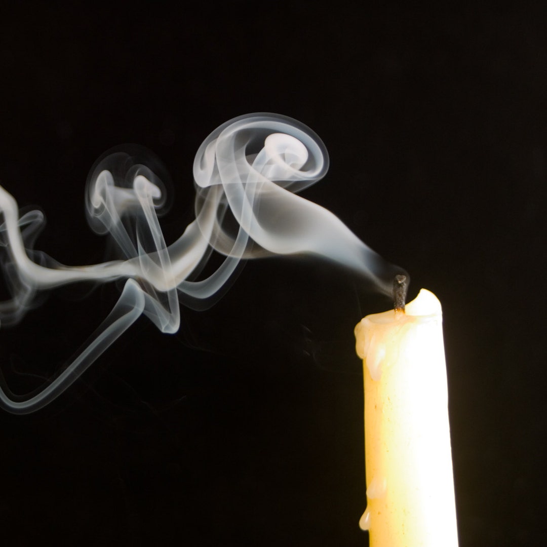 Snuffed Candle Unique Image of Just Snuffed Candle High Quality 4000px Digital Download Etsy