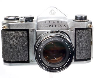 Pentax S3 35 mm Film SLR + 55 mm f1.8 Takumar Lens, przetestowany, czysty, klasyczny aparat