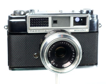 Yashica Minister II 35mm Film Camera, C.1950s- Rare, Good, Clean