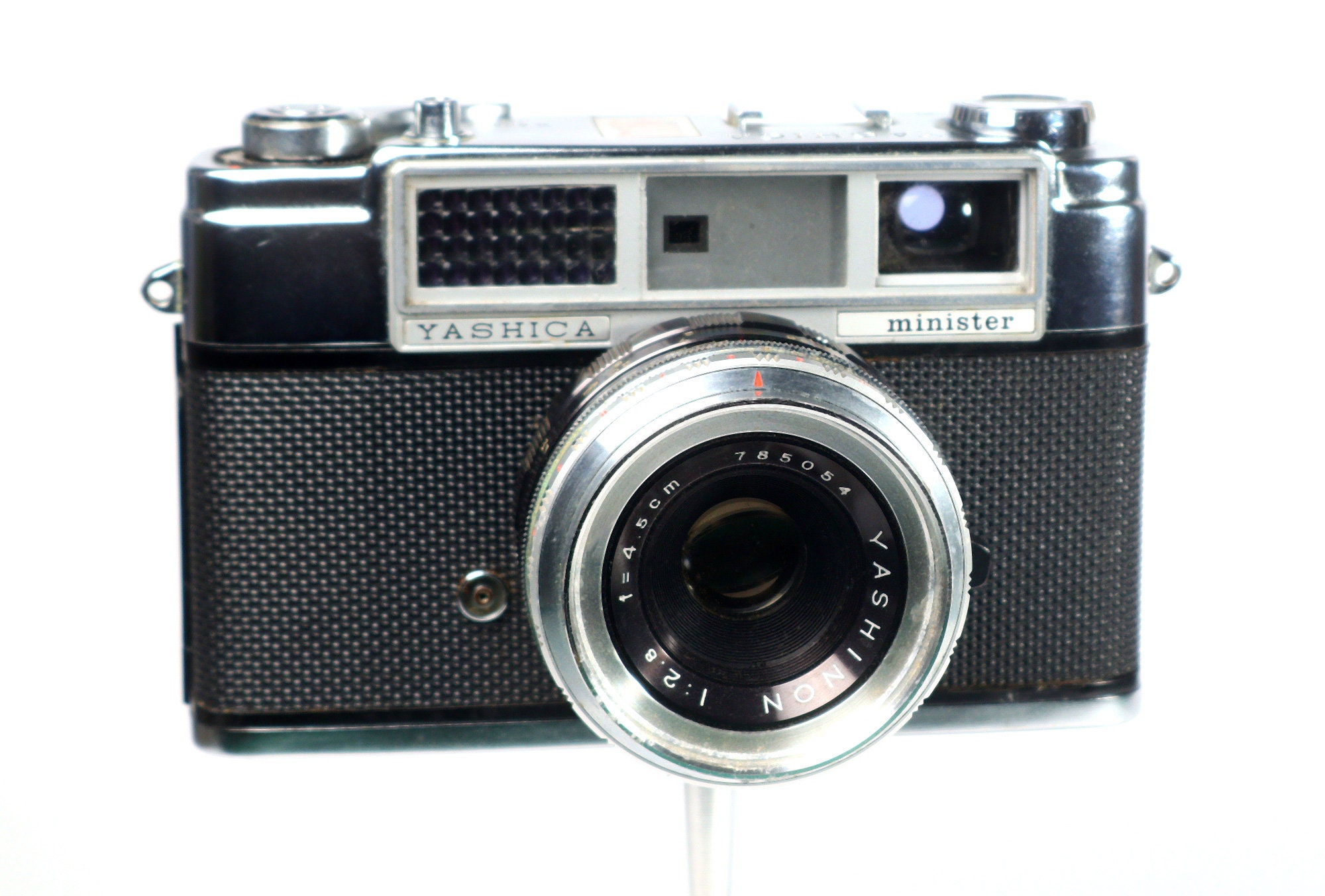 【整備済・完動品】35ｍｍフイルムカメラ ＹＡＳＨＩＣＡ ministerです。 整備済・完動美品】35mmフイルムカメラ ヤシカ ministerです