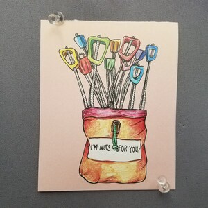 I&#39;m Nuts For You! (Climbing) Card