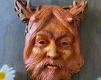 Cernunnos wall plaque