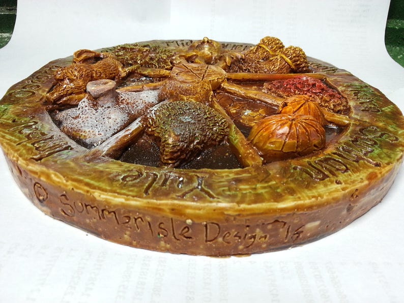 Wheel of the Year Incense Stick Holder Pagan Wiccan Etsy UK