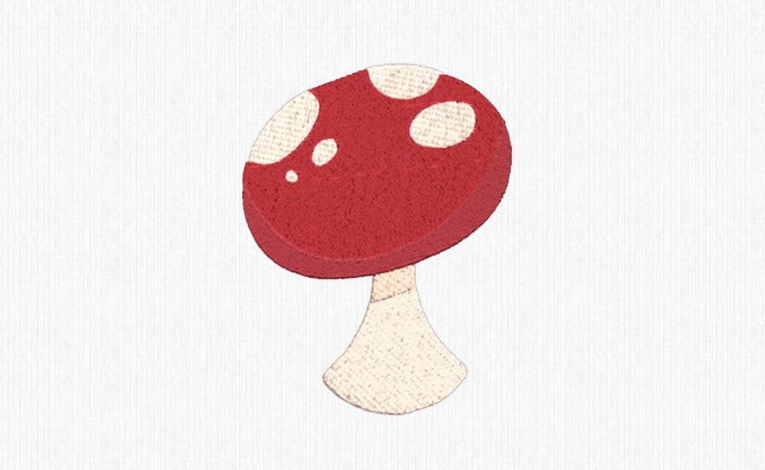 Mushroom Embroidery File, Fungi Embroidery, Diy Gifts, Vp3 Embroidery
