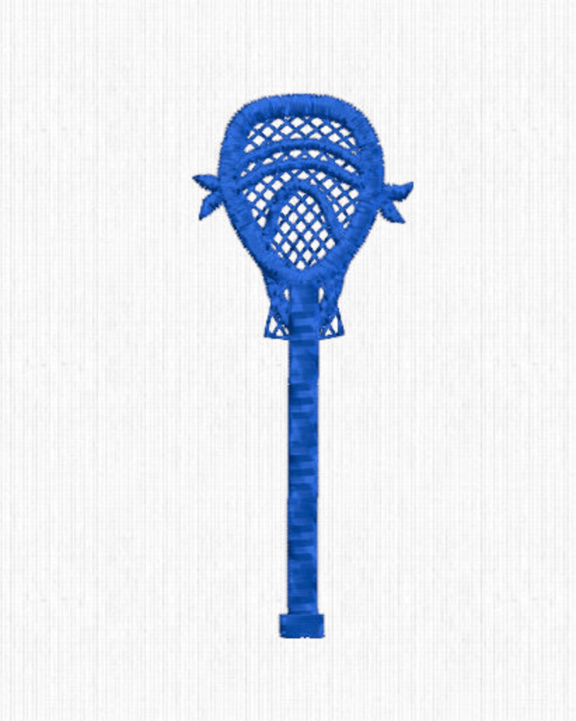 Embroidery Design Lacrosse Goalie Stick Lacrosse Embroidery Etsy
