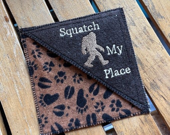 Squatch my place Bookmark, Bigfoot page marker, Page Corner Bookmark for Bigfoot lover, Thank you gift, unique gift, Sasquatch gift, Cryptid