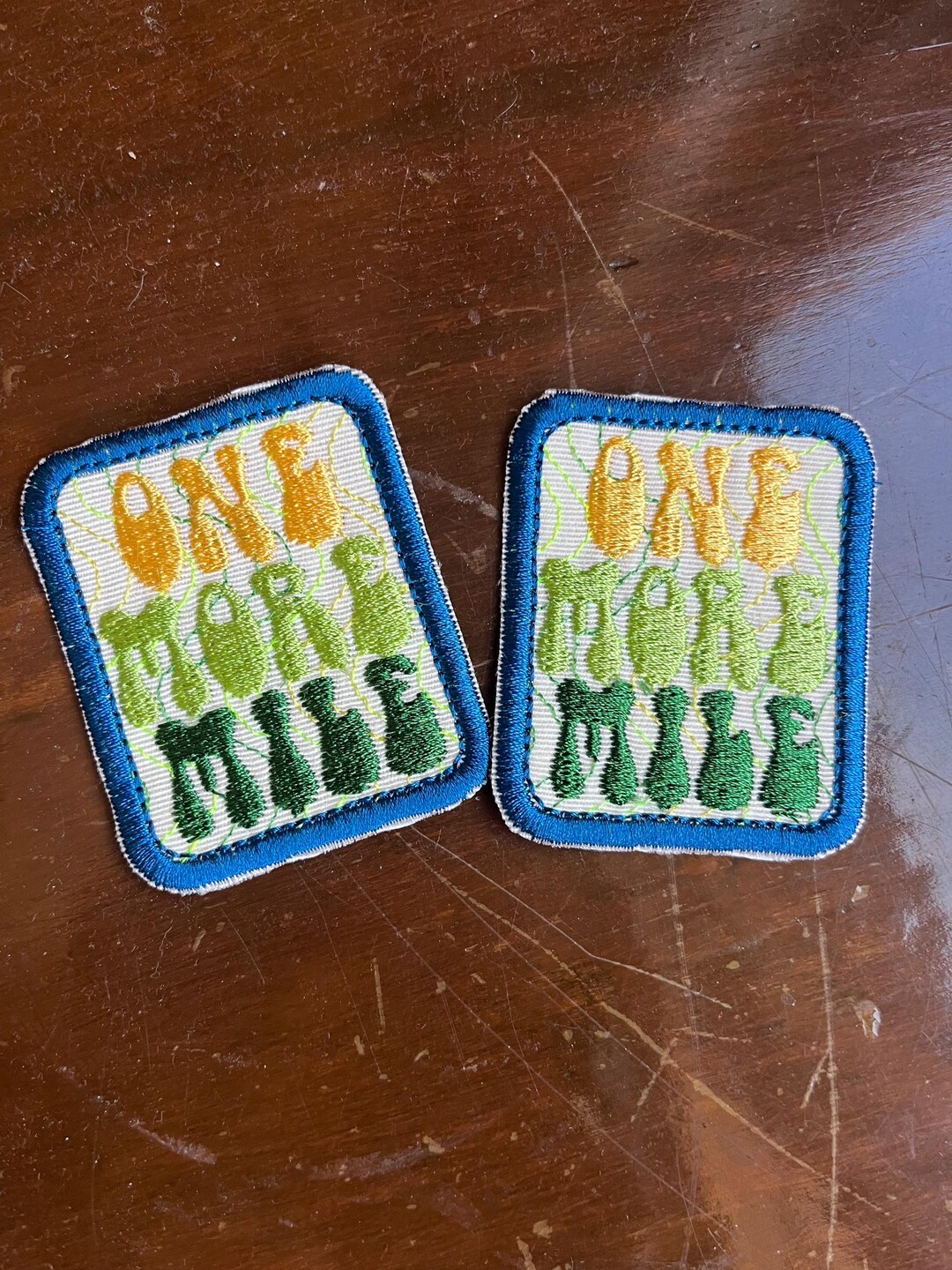 Running Patch One More Mile Running Patch: Embroidered Marathon Gift - Etsy
