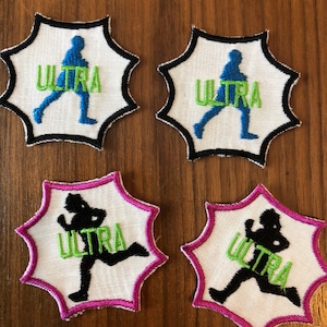 Trail Running Patch: Iron-On Ultra Runner Morale Badge