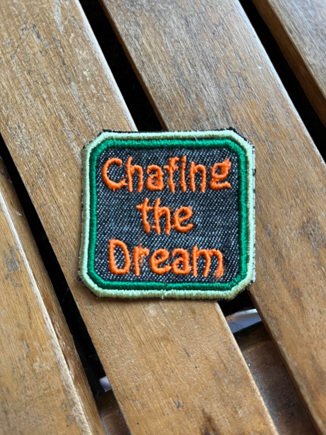 Running Patch for Pack, Chafing the Dream, Cross Country Running Patch for Jacket, Marathon