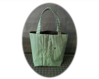 Strickmuster 'Recycled Shirt Tote Bag': DIY-Andenken (PDF-Muster)