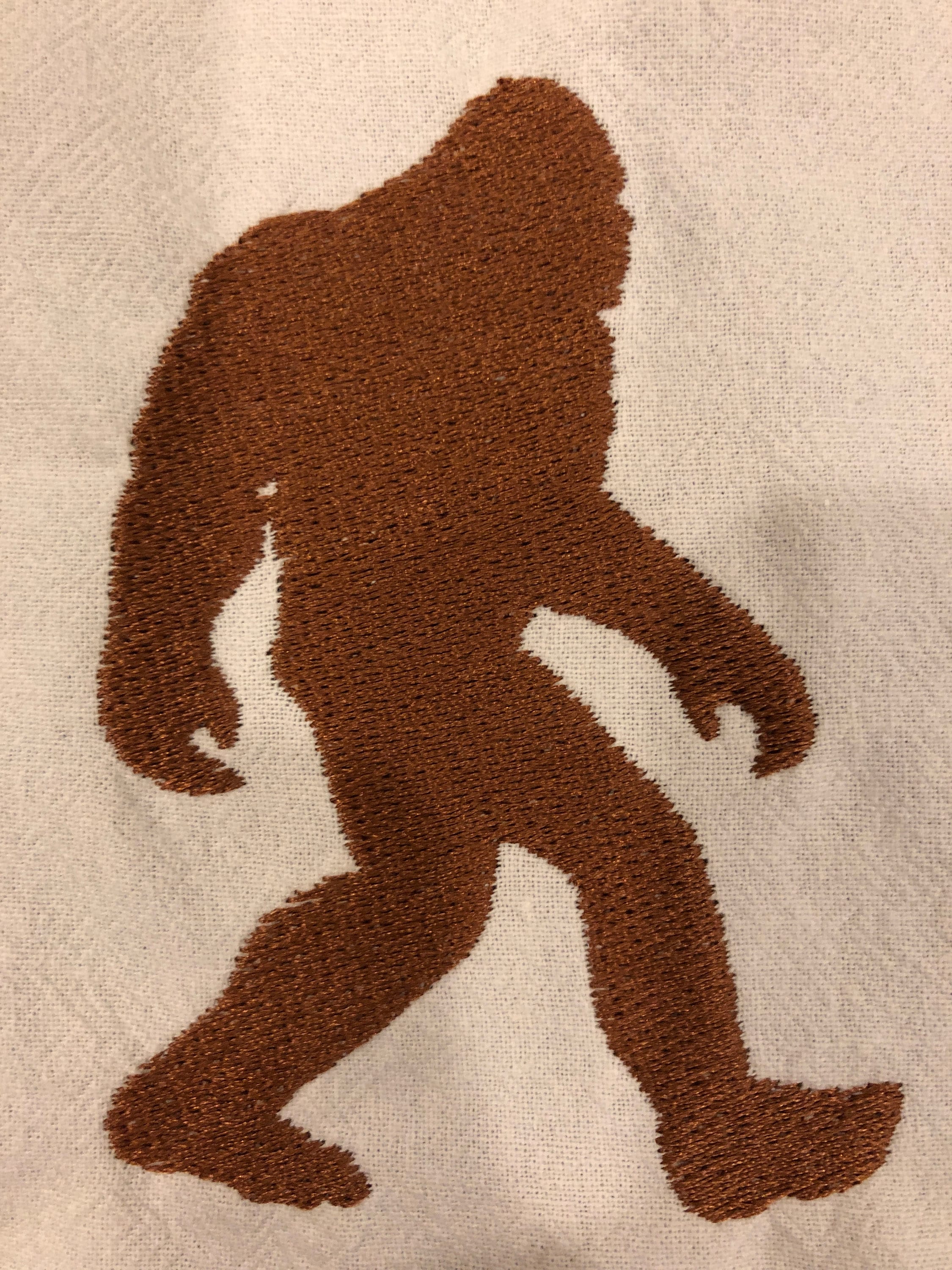 2 Bigfoot embroidery designs instant download Etsy