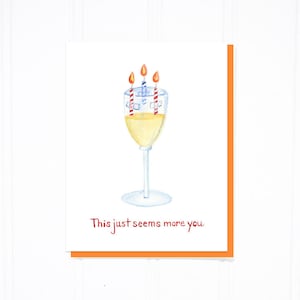 Wine Lover's Birthday Card