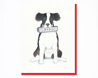 Good Dog Father's Day Card