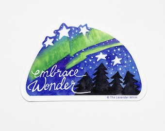 Embrace Wonder Vinyl Sticker