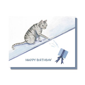 Birthday Cat Birthday Card
