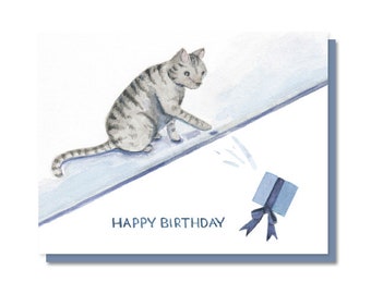 Birthday Cat Birthday Card