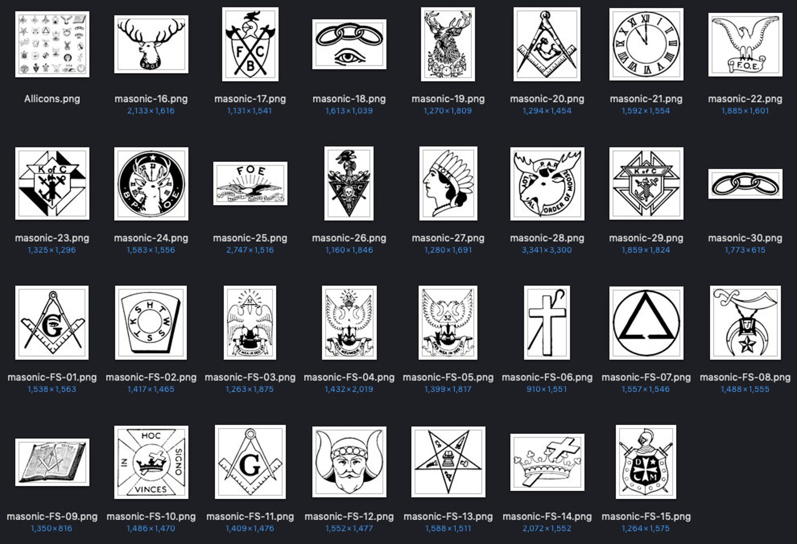 Masonic Emblems Clip Art Masonry Illustration Fraternal Emblems Clipart ...