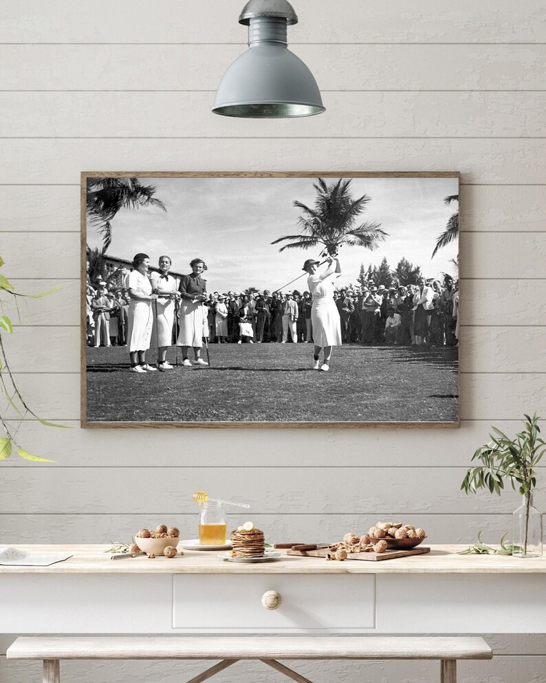 Vintage 1930's LPGA Golf Legends Photo Print: Retro Style Sports Art, Golf Gift imagem 10