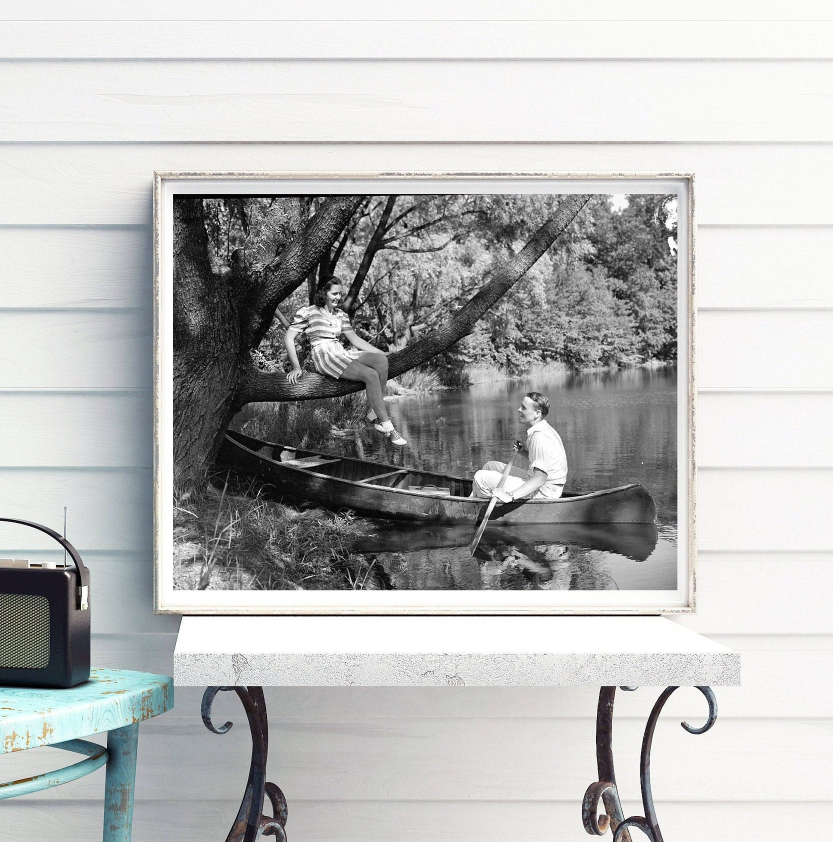 Retro Wall Art, 1930s Fashion Photo Print, Vintage-inspired Decor