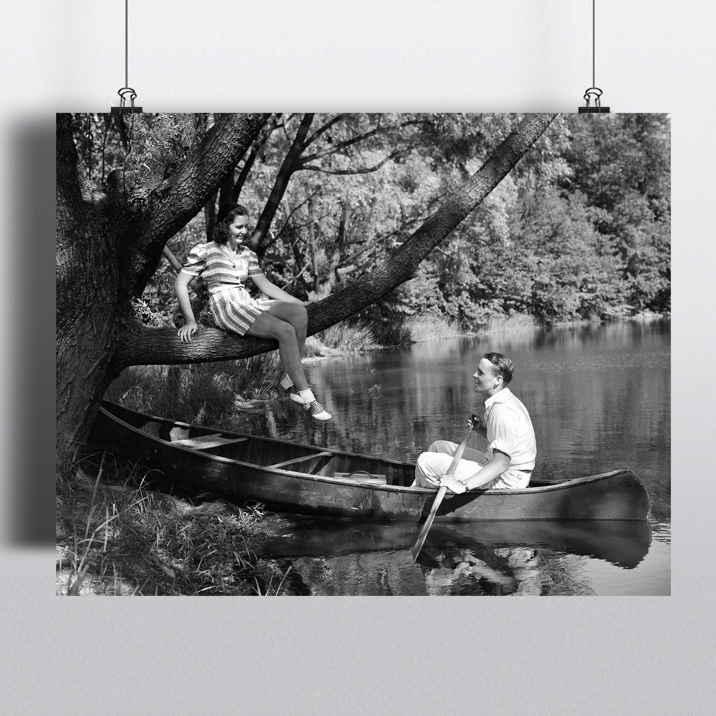 Retro Wall Art, 1930s Fashion Photo Print, Vintage-inspired Decor