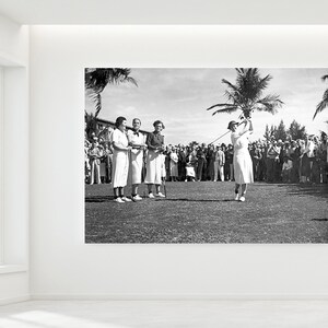 Vintage 1930's LPGA Golf Legends Photo Print: Retro Style Sports Art, Golf Gift imagem 9