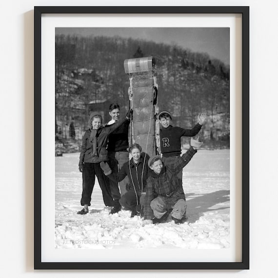 Black Wood Snow Sled Wall Decor Black Wood Snow Sled Wall Decor