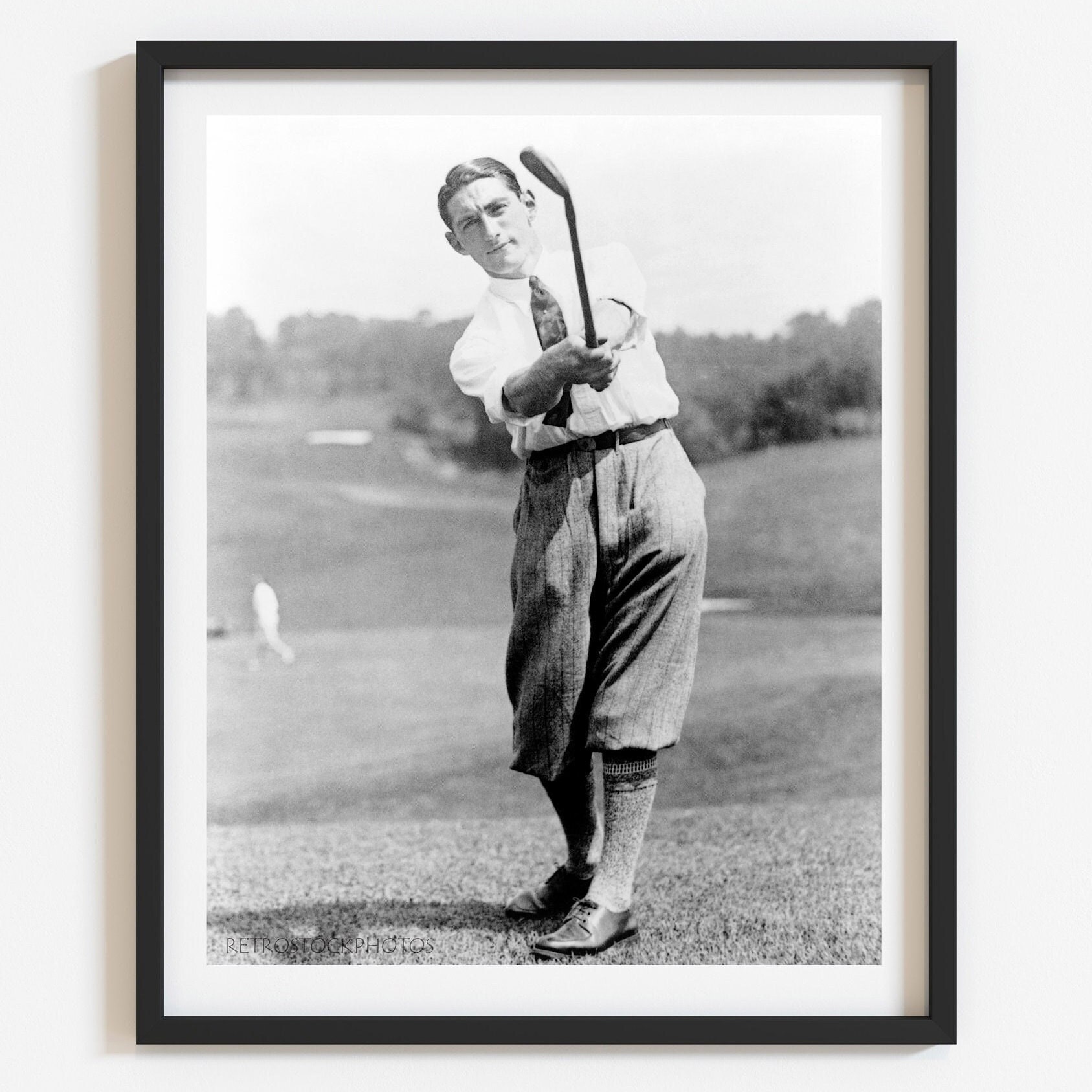 Golf Art Gift, US Open 1927 Photo Print, Vintage-inspired Golf