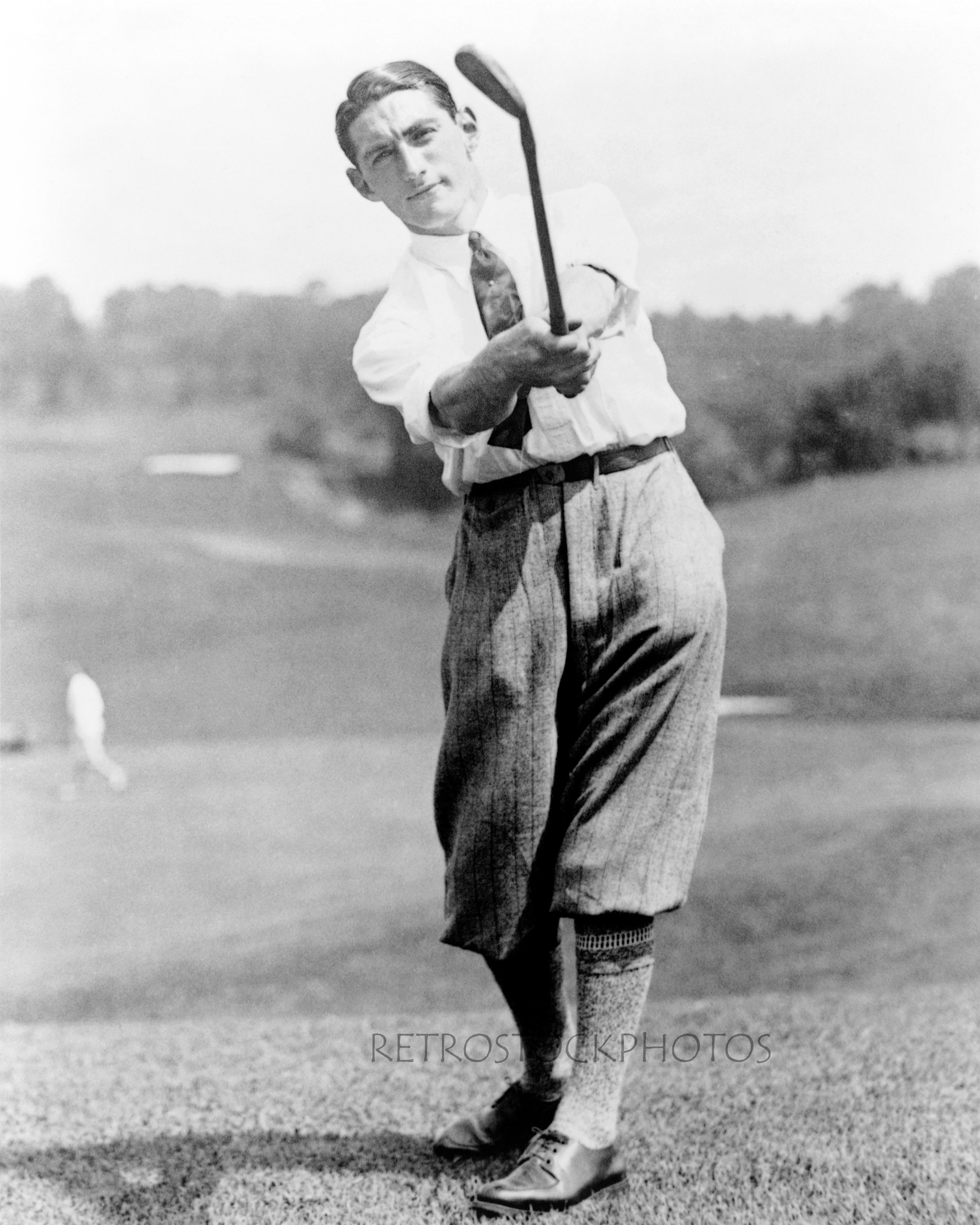 Golf Art Gift, US Open 1927 Photo Print, Vintage-inspired Golf